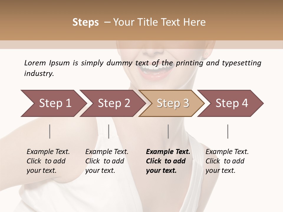Fun Curly Beautiful PowerPoint Template