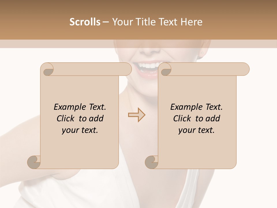 Fun Curly Beautiful PowerPoint Template