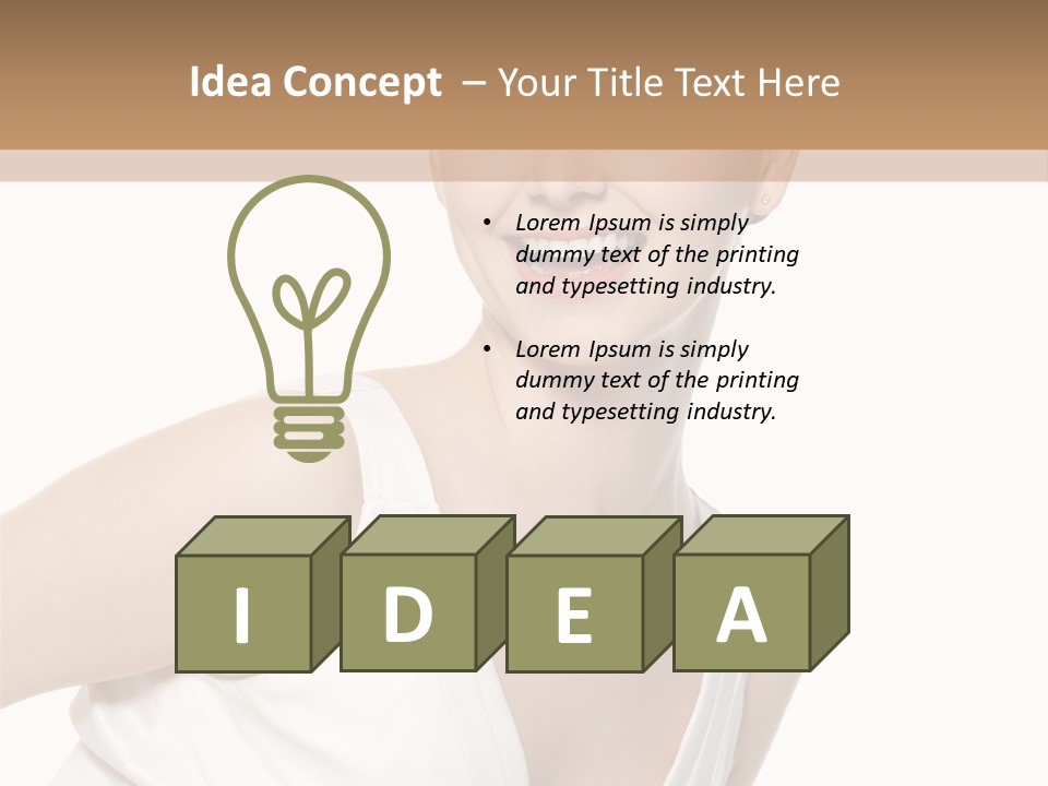 Fun Curly Beautiful PowerPoint Template