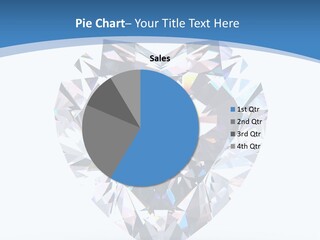 Diamond Reflection Render PowerPoint Template