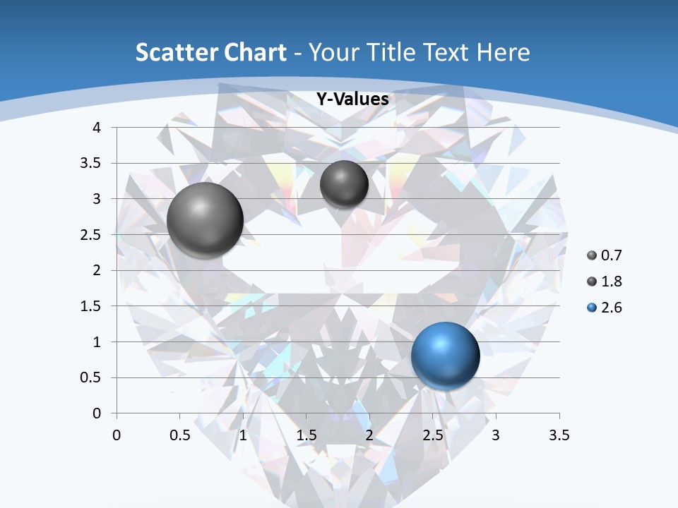 Diamond Reflection Render PowerPoint Template