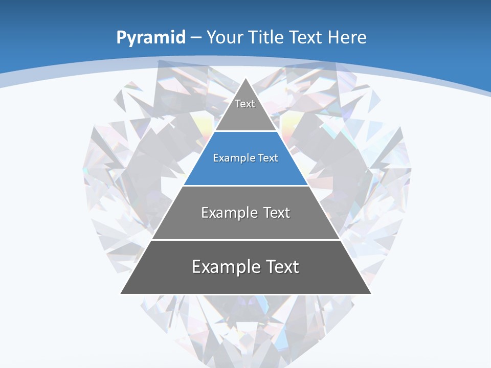 Diamond Reflection Render PowerPoint Template
