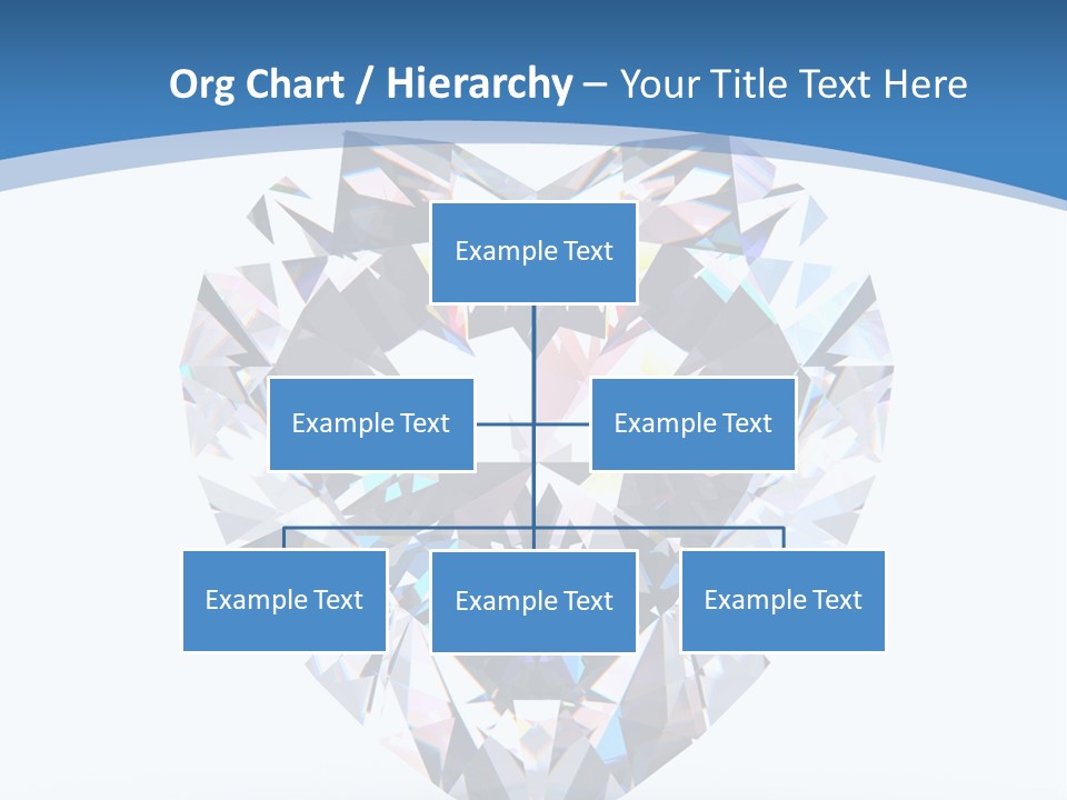 Diamond Reflection Render PowerPoint Template