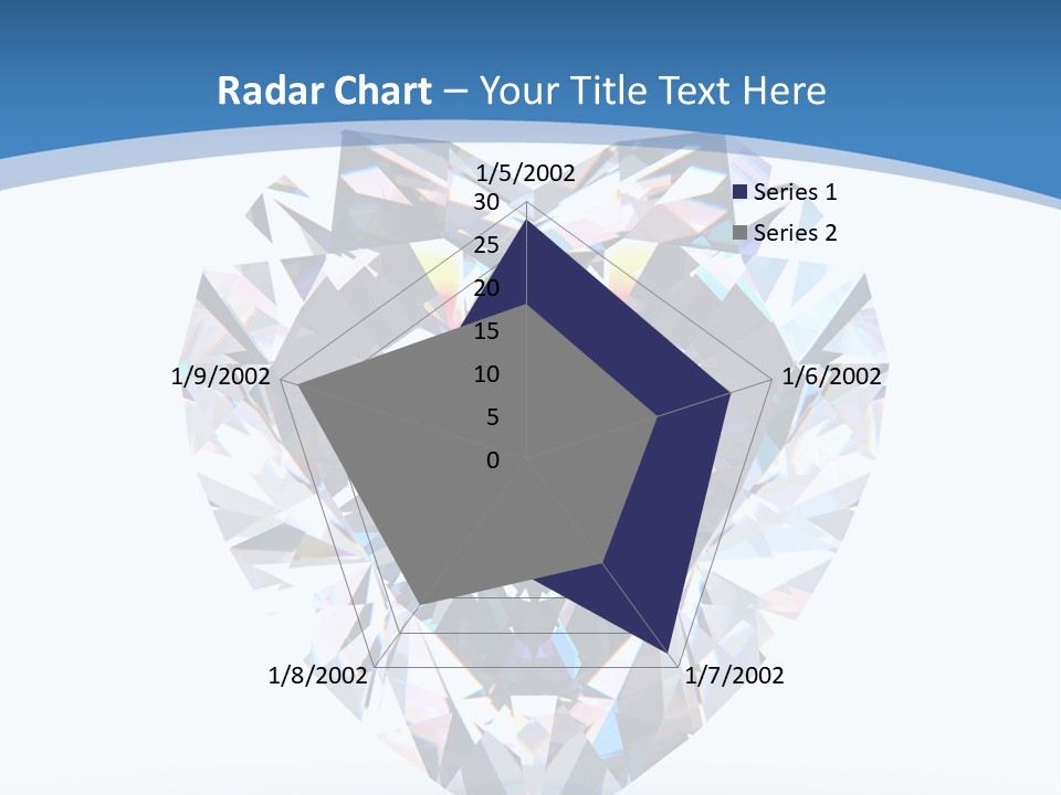 Diamond Reflection Render PowerPoint Template