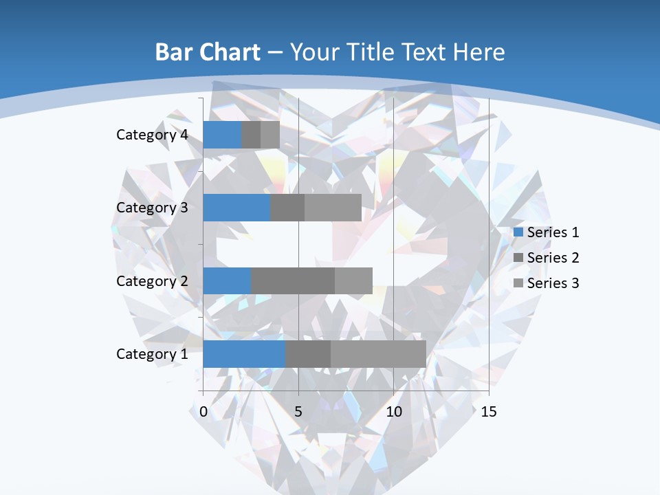 Diamond Reflection Render PowerPoint Template