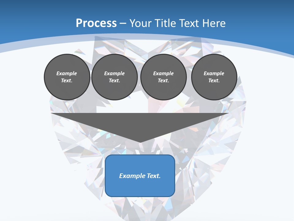 Diamond Reflection Render PowerPoint Template