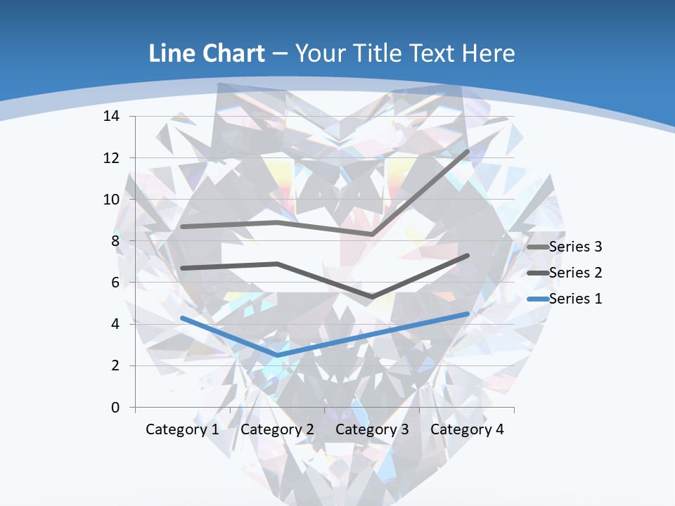 Diamond Reflection Render PowerPoint Template