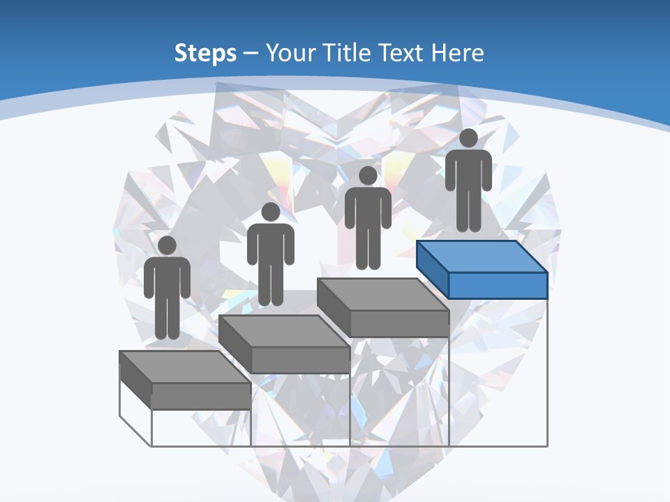 Diamond Reflection Render PowerPoint Template