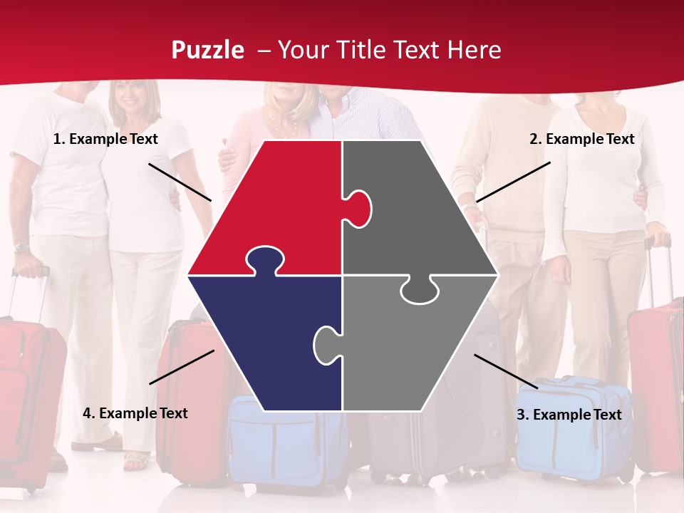 Older Old Suitcase PowerPoint Template