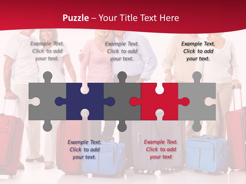 Older Old Suitcase PowerPoint Template