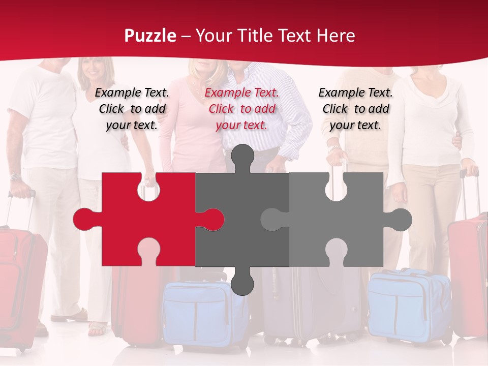 Older Old Suitcase PowerPoint Template