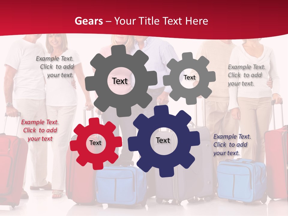 Older Old Suitcase PowerPoint Template