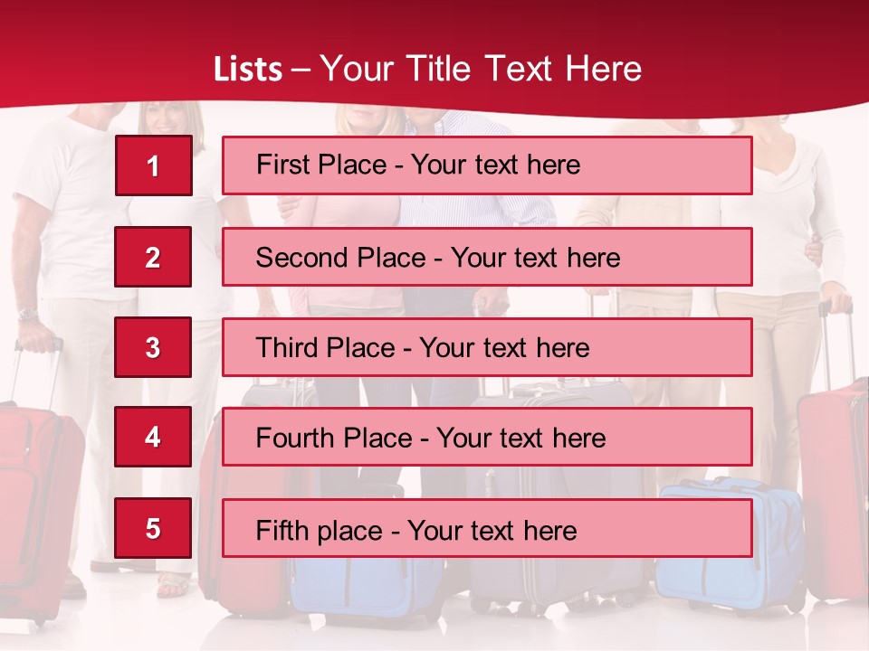 Older Old Suitcase PowerPoint Template