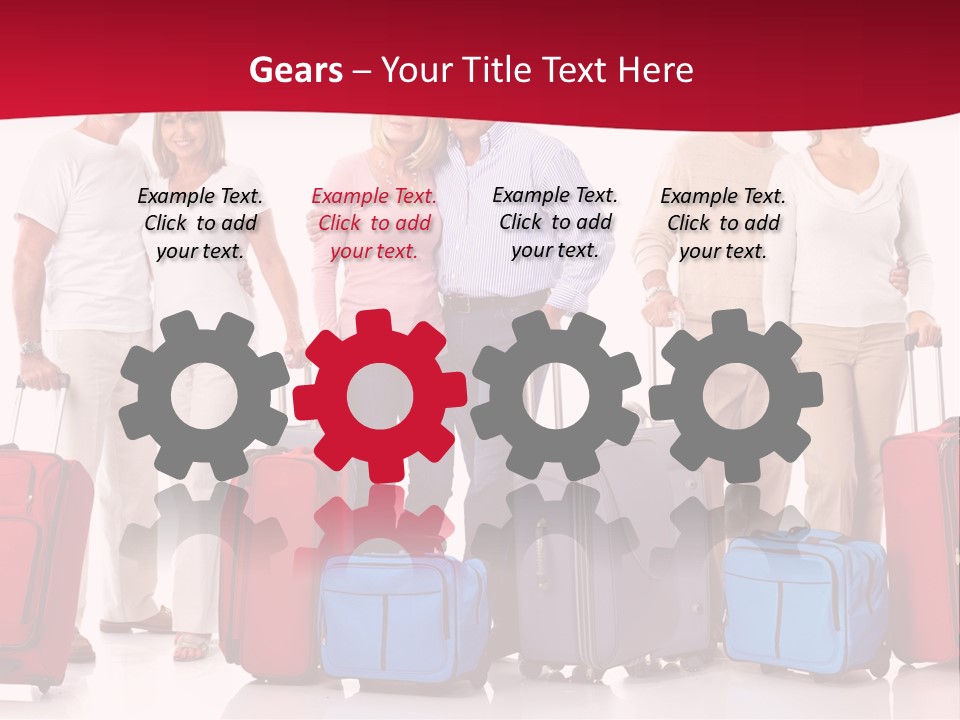 Older Old Suitcase PowerPoint Template