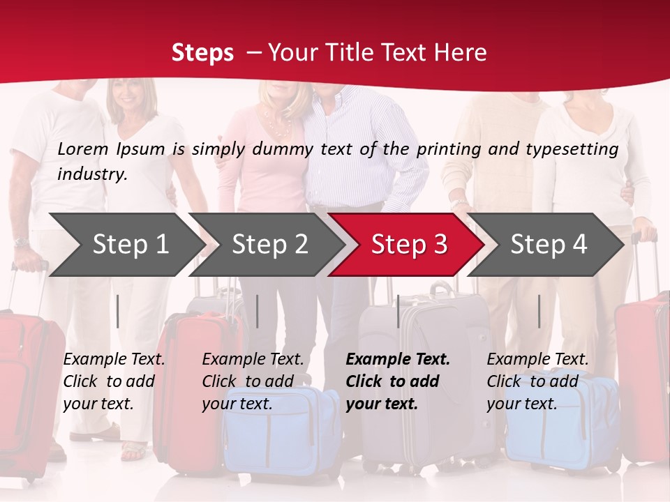 Older Old Suitcase PowerPoint Template