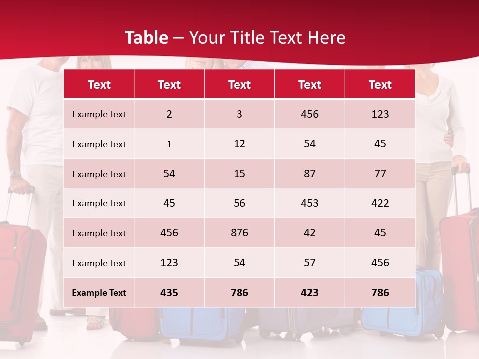 Older Old Suitcase PowerPoint Template