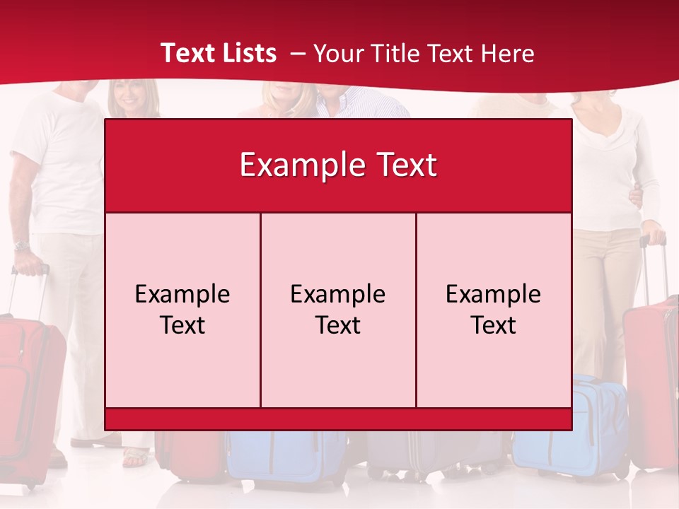 Older Old Suitcase PowerPoint Template
