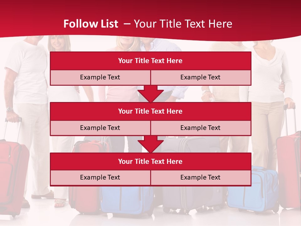 Older Old Suitcase PowerPoint Template