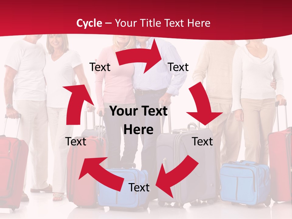 Older Old Suitcase PowerPoint Template