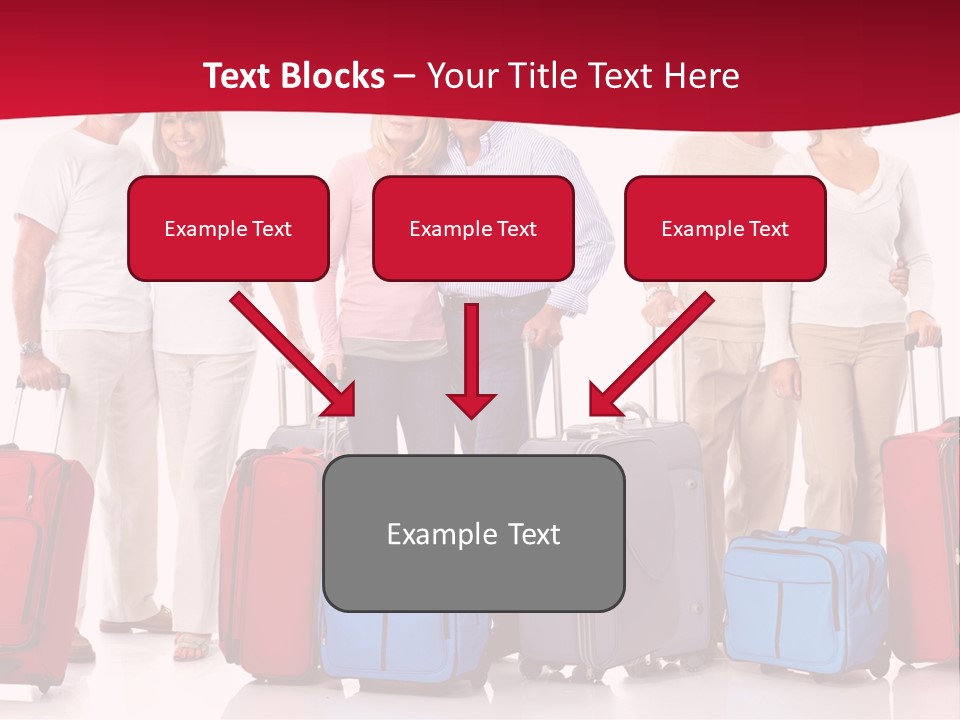 Older Old Suitcase PowerPoint Template