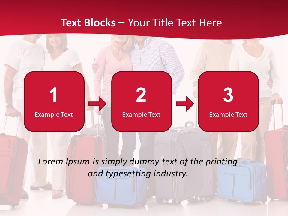 Older Old Suitcase PowerPoint Template