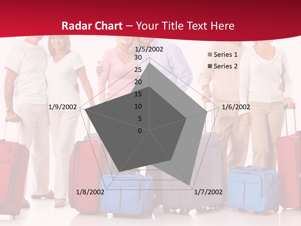 Older Old Suitcase PowerPoint Template