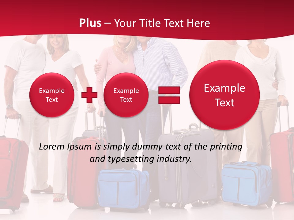 Older Old Suitcase PowerPoint Template
