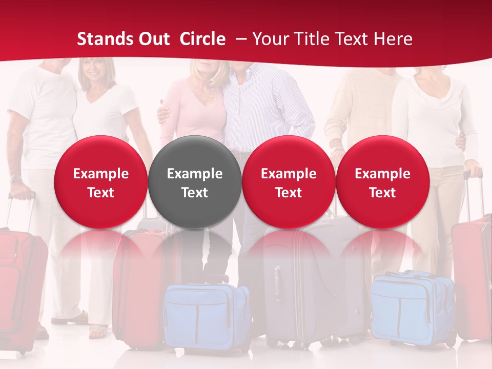 Older Old Suitcase PowerPoint Template