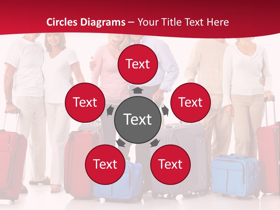 Older Old Suitcase PowerPoint Template