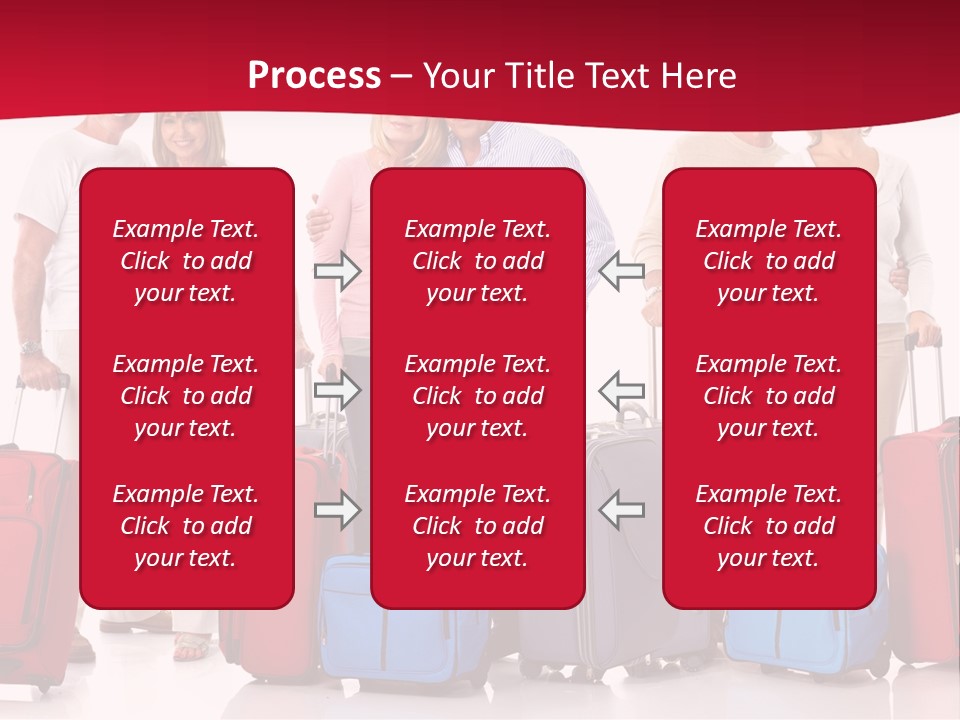 Older Old Suitcase PowerPoint Template