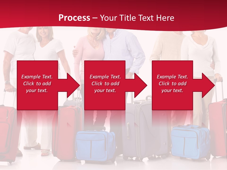 Older Old Suitcase PowerPoint Template
