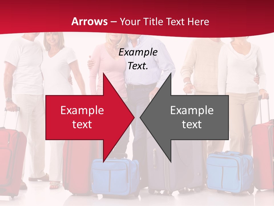 Older Old Suitcase PowerPoint Template