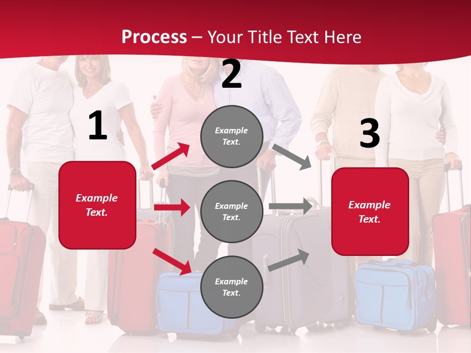 Older Old Suitcase PowerPoint Template