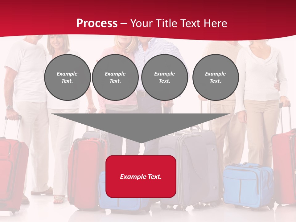 Older Old Suitcase PowerPoint Template