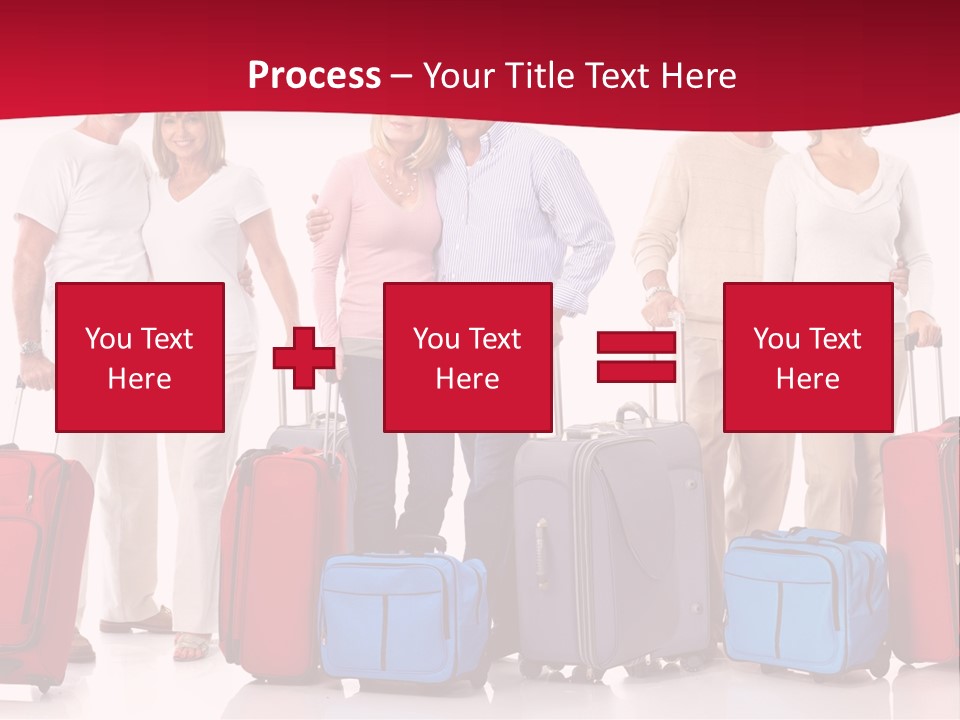 Older Old Suitcase PowerPoint Template