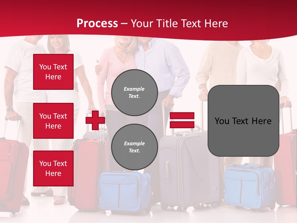 Older Old Suitcase PowerPoint Template