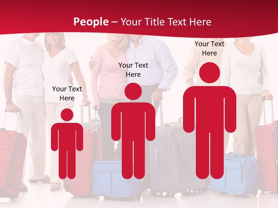 Older Old Suitcase PowerPoint Template