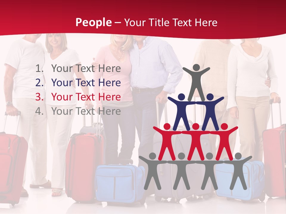 Older Old Suitcase PowerPoint Template