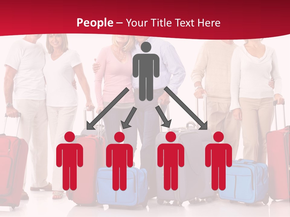 Older Old Suitcase PowerPoint Template