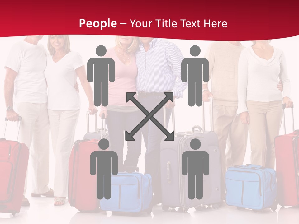 Older Old Suitcase PowerPoint Template