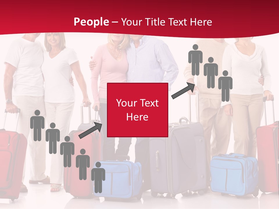 Older Old Suitcase PowerPoint Template
