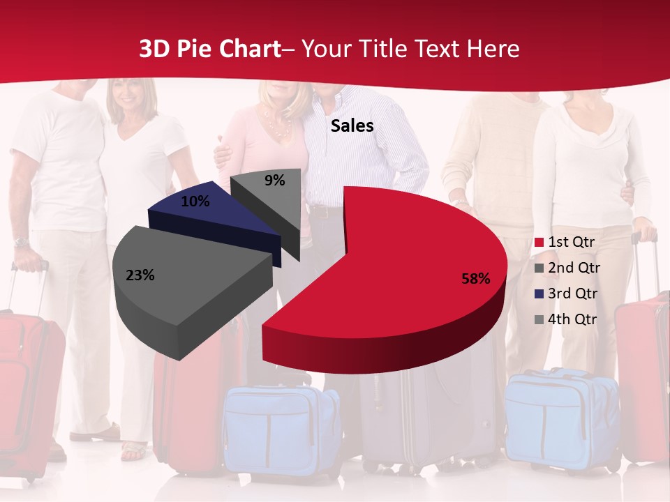 Older Old Suitcase PowerPoint Template