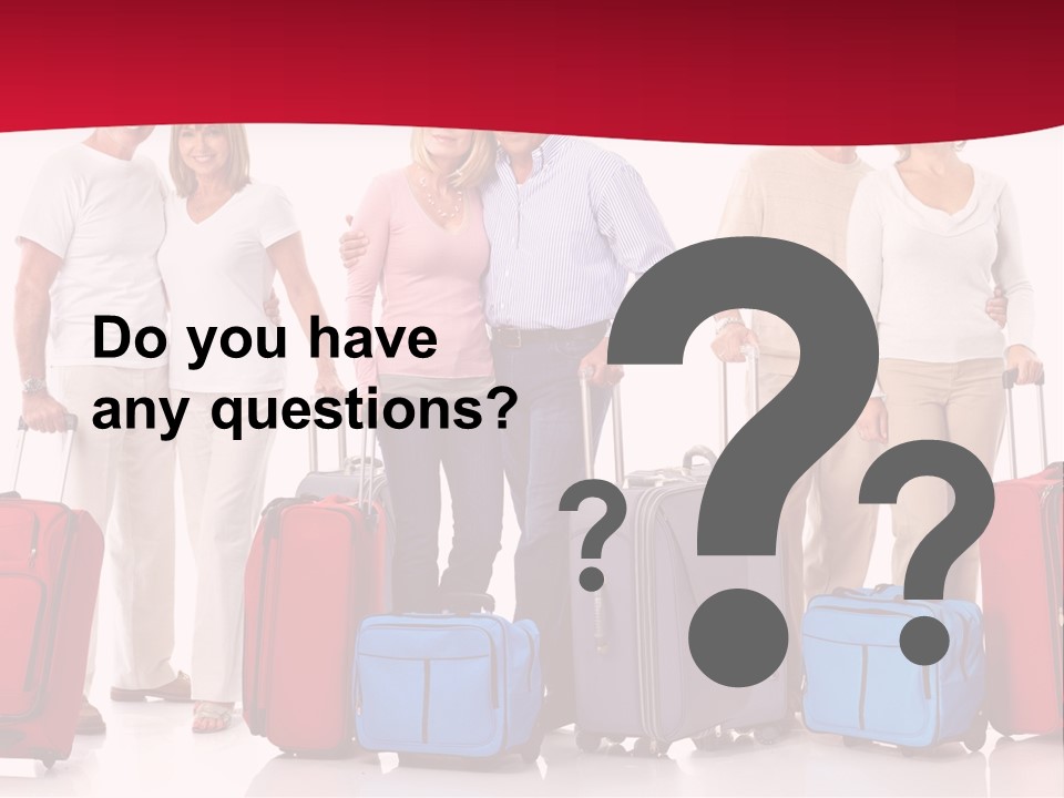 Older Old Suitcase PowerPoint Template