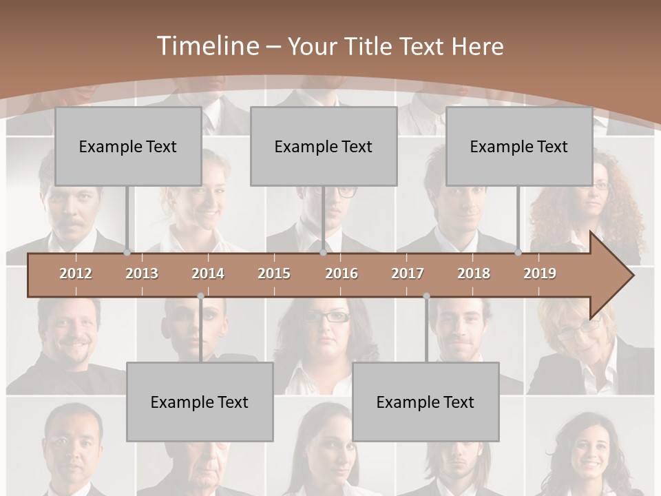 Face Job Square PowerPoint Template