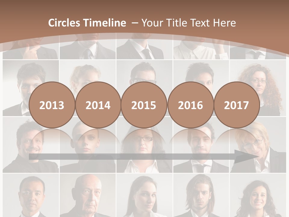 Face Job Square PowerPoint Template