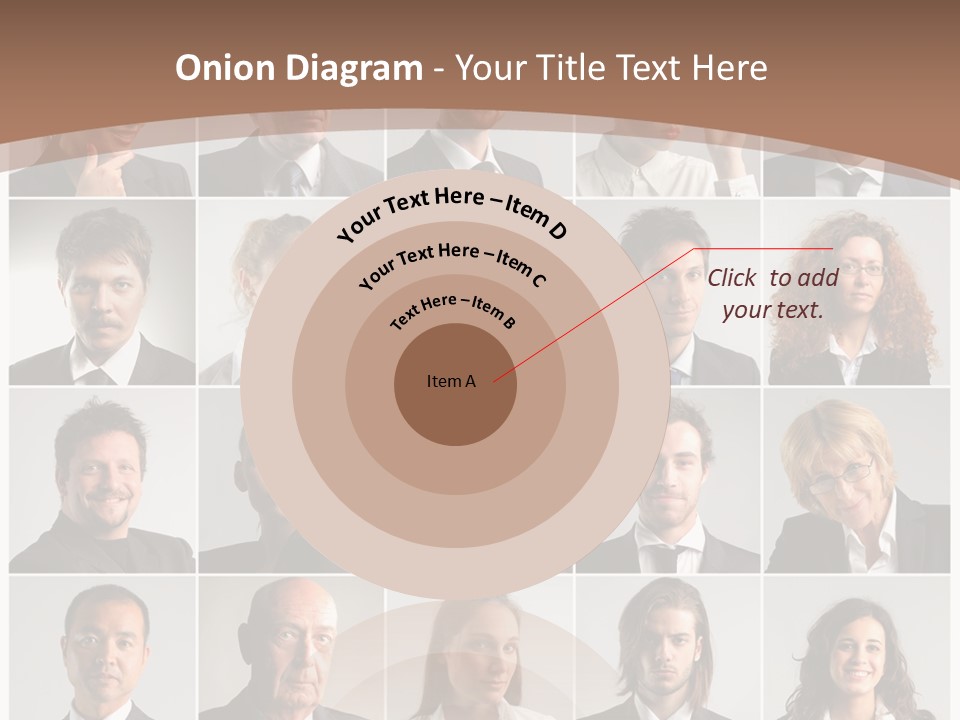 Face Job Square PowerPoint Template
