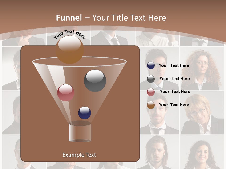 Face Job Square PowerPoint Template