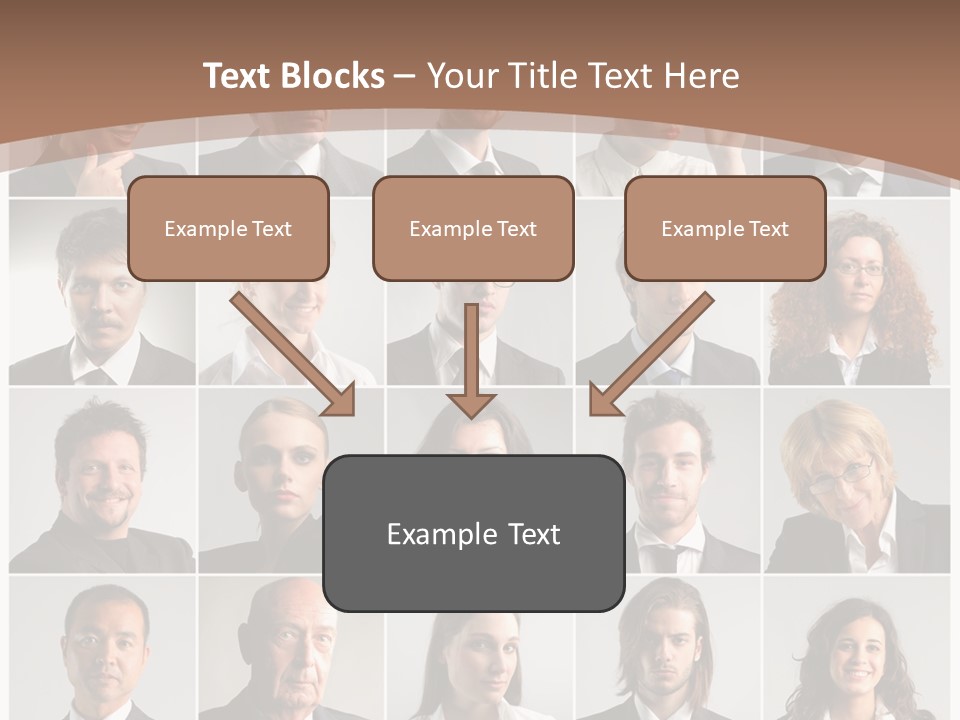 Face Job Square PowerPoint Template