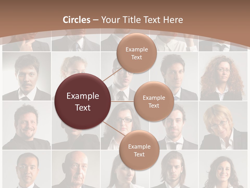 Face Job Square PowerPoint Template