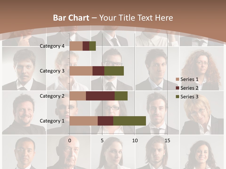 Face Job Square PowerPoint Template